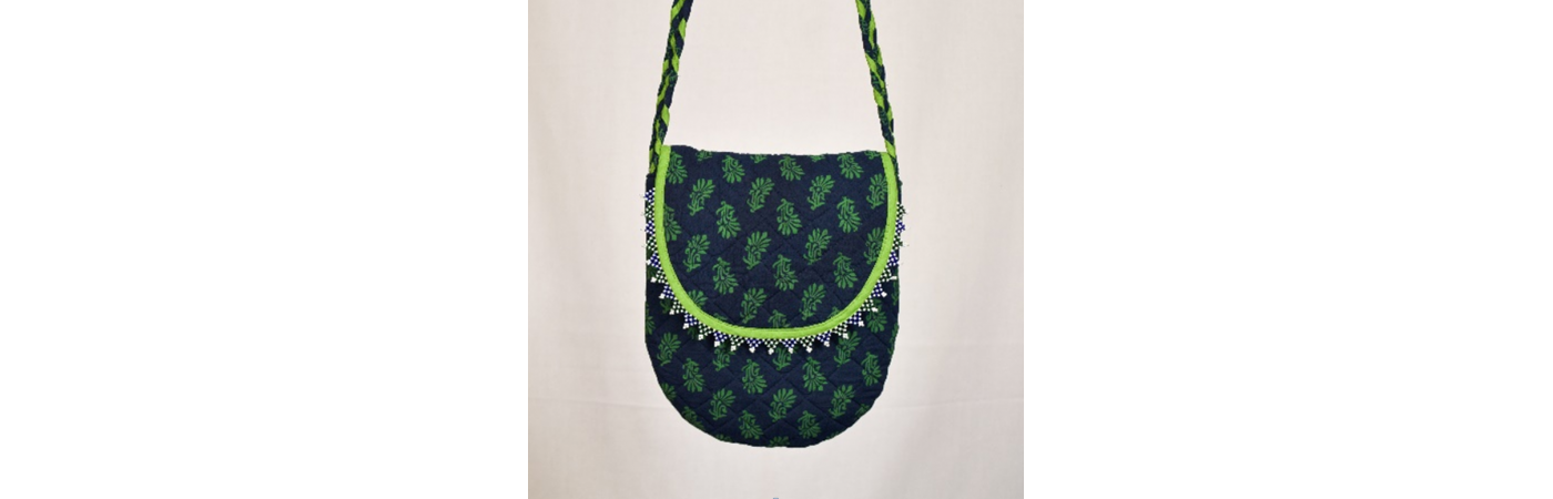 Women's Sling - Quilted - Beaded